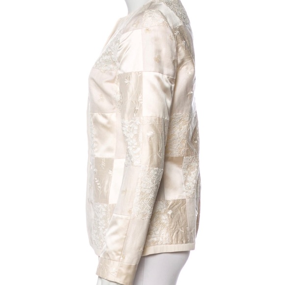 Rena Lange Silk Blend Jacket SZ4 - Picture 5 of 12